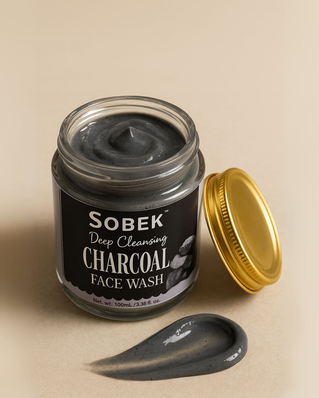  Activated Charcoal | Homemade Facewash (100ml)