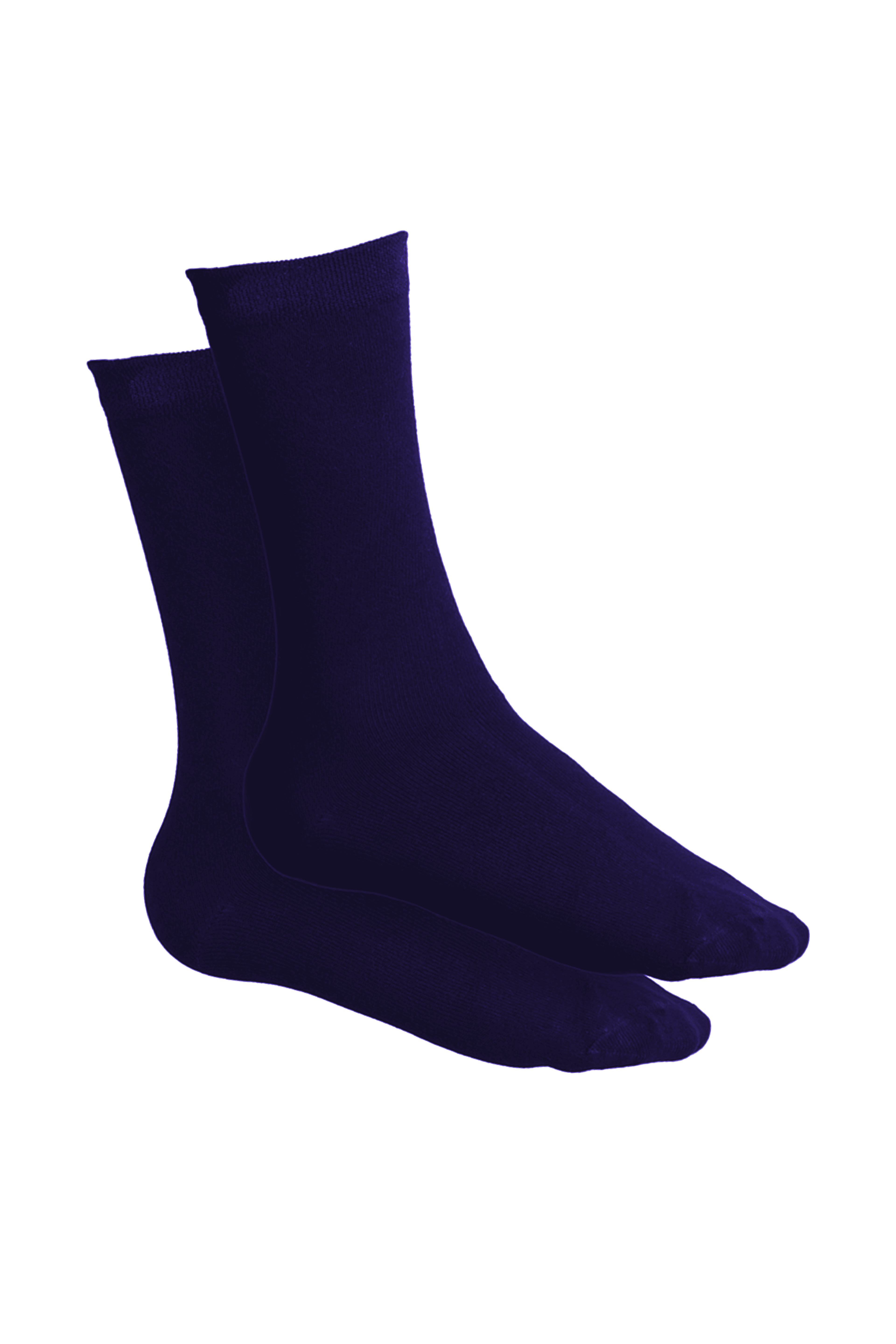 Bamboo Full Length Socks | Ultra Soft, Breathable & Moisture-Wicking Everyday Comfort | Navy