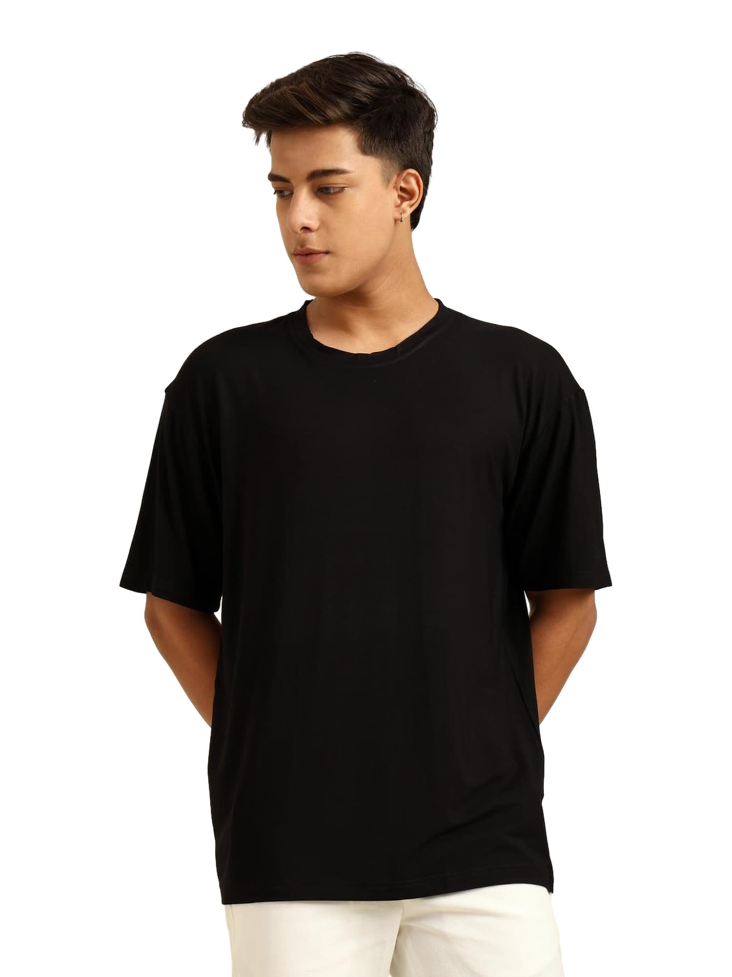 Men Oversized Bamboo T-Shirt | Gen Z Streetwear | Mental Health Matters