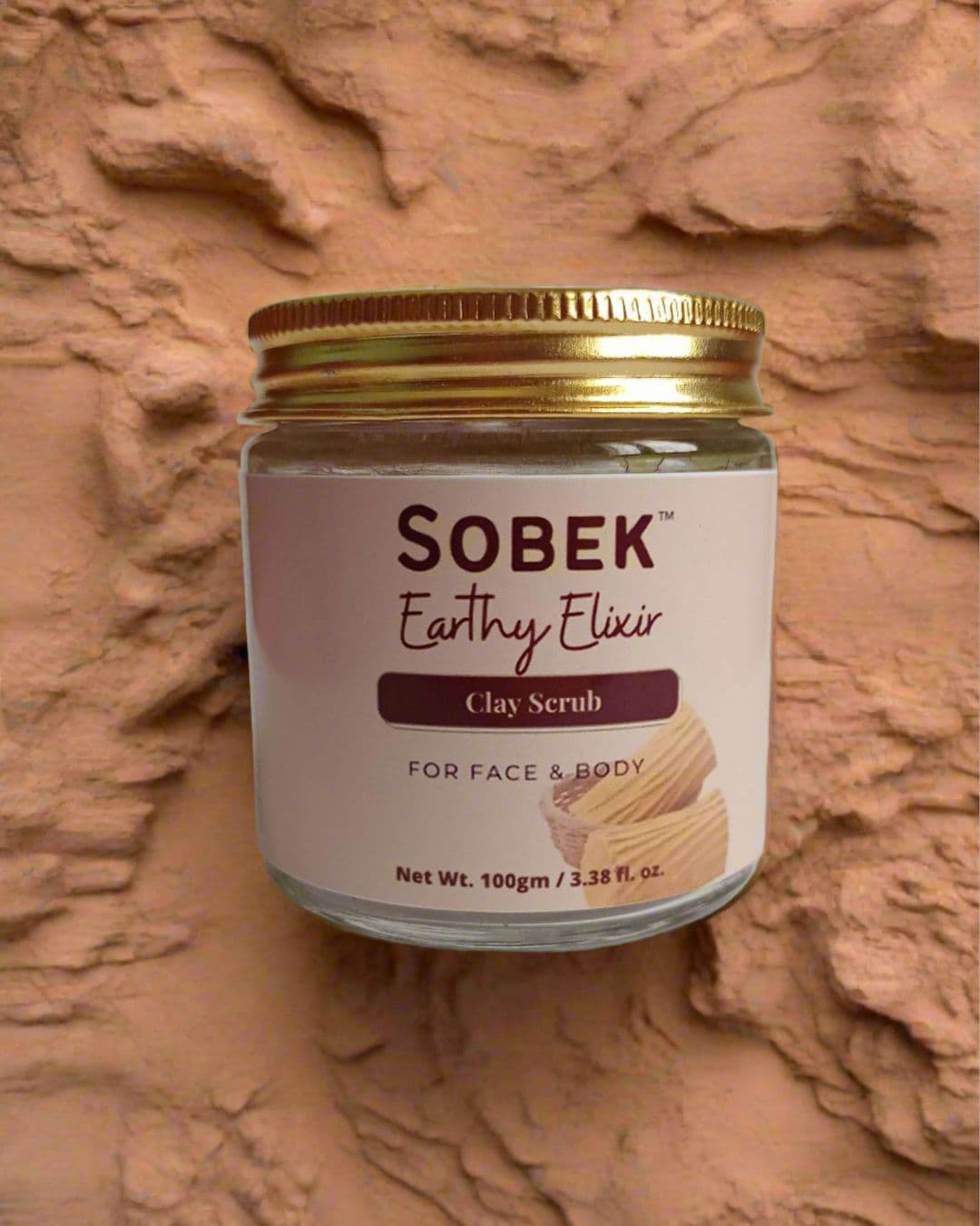  Earthy Elixir | Clay Face Body Scrub (100g)