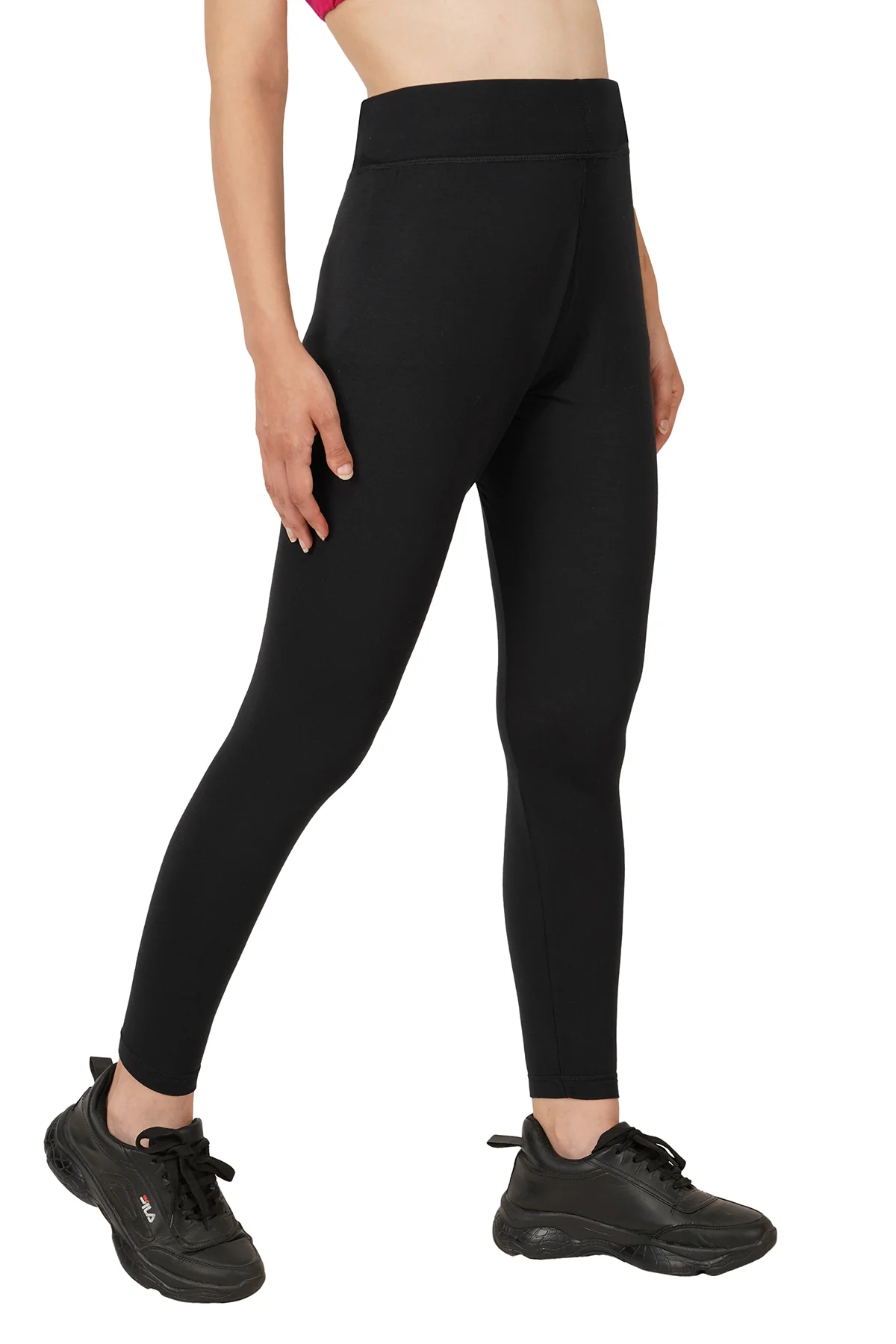Bamboo Fabric Yoga Pant  - Black