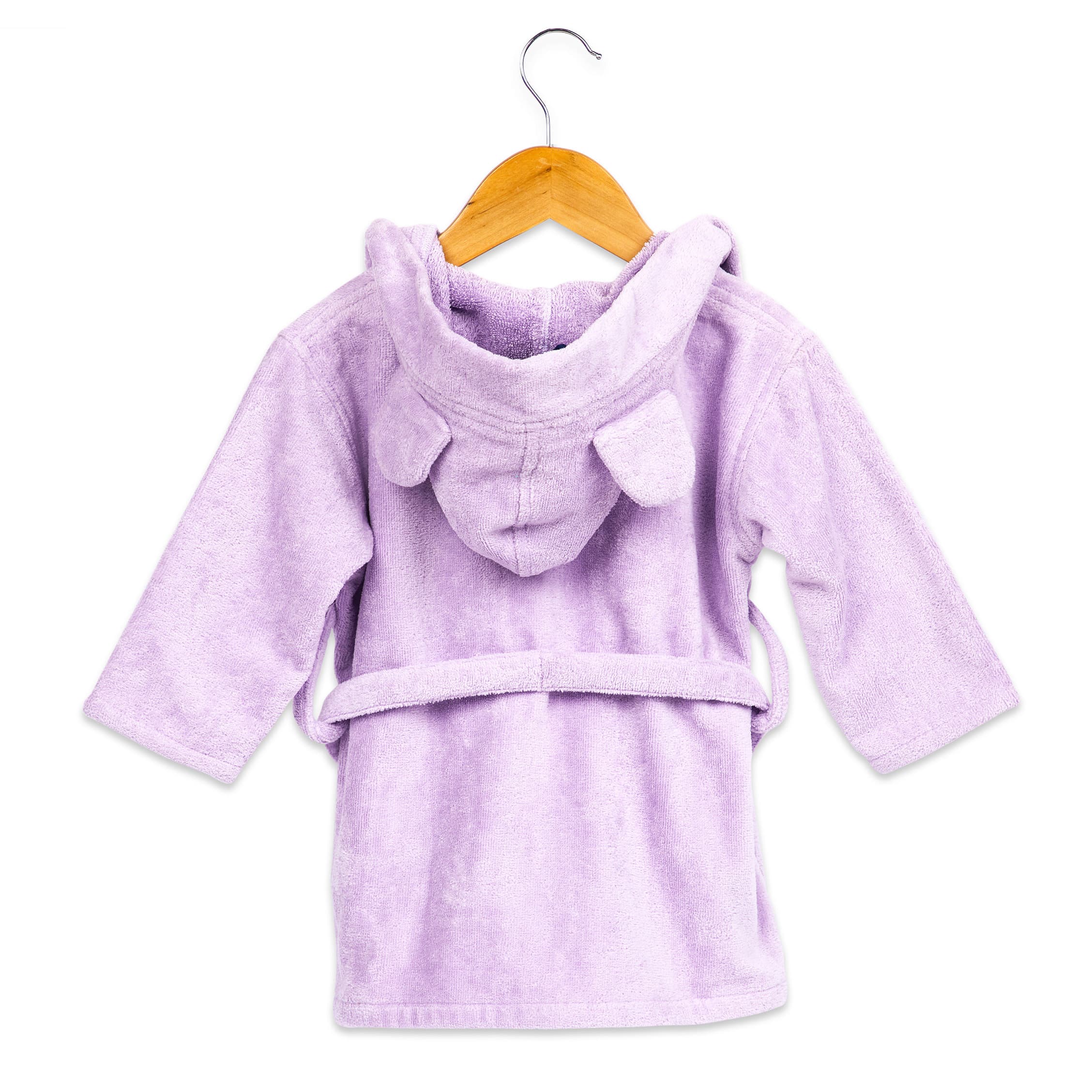 Hooded Baby Bath Robe – Lilac