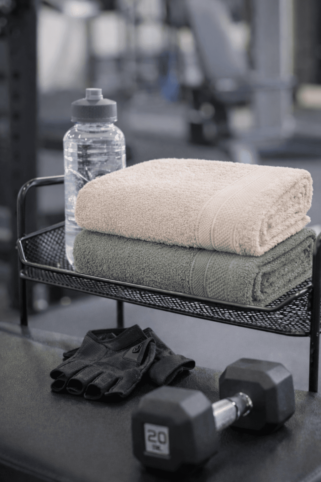 Bamboo Hand Towel | Set of 2 | Beige and Green