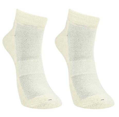 Bamboo Ankle Socks The Perfect Blend of Comfort, Breathability & Sustainability | White | Pack Of 2