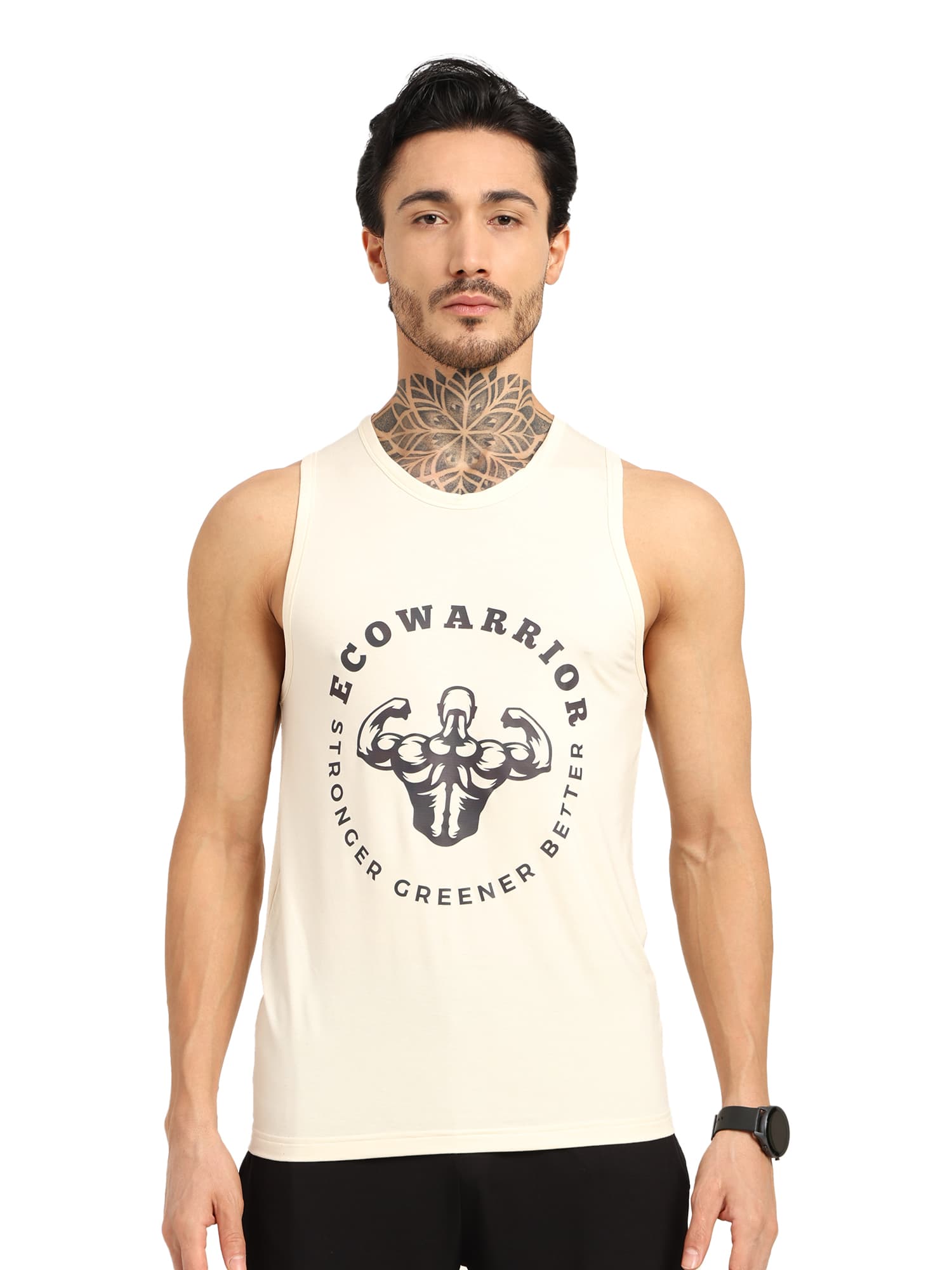 Men's Bamboo Gym Vest - Soft, Breathable | Ecowarrior