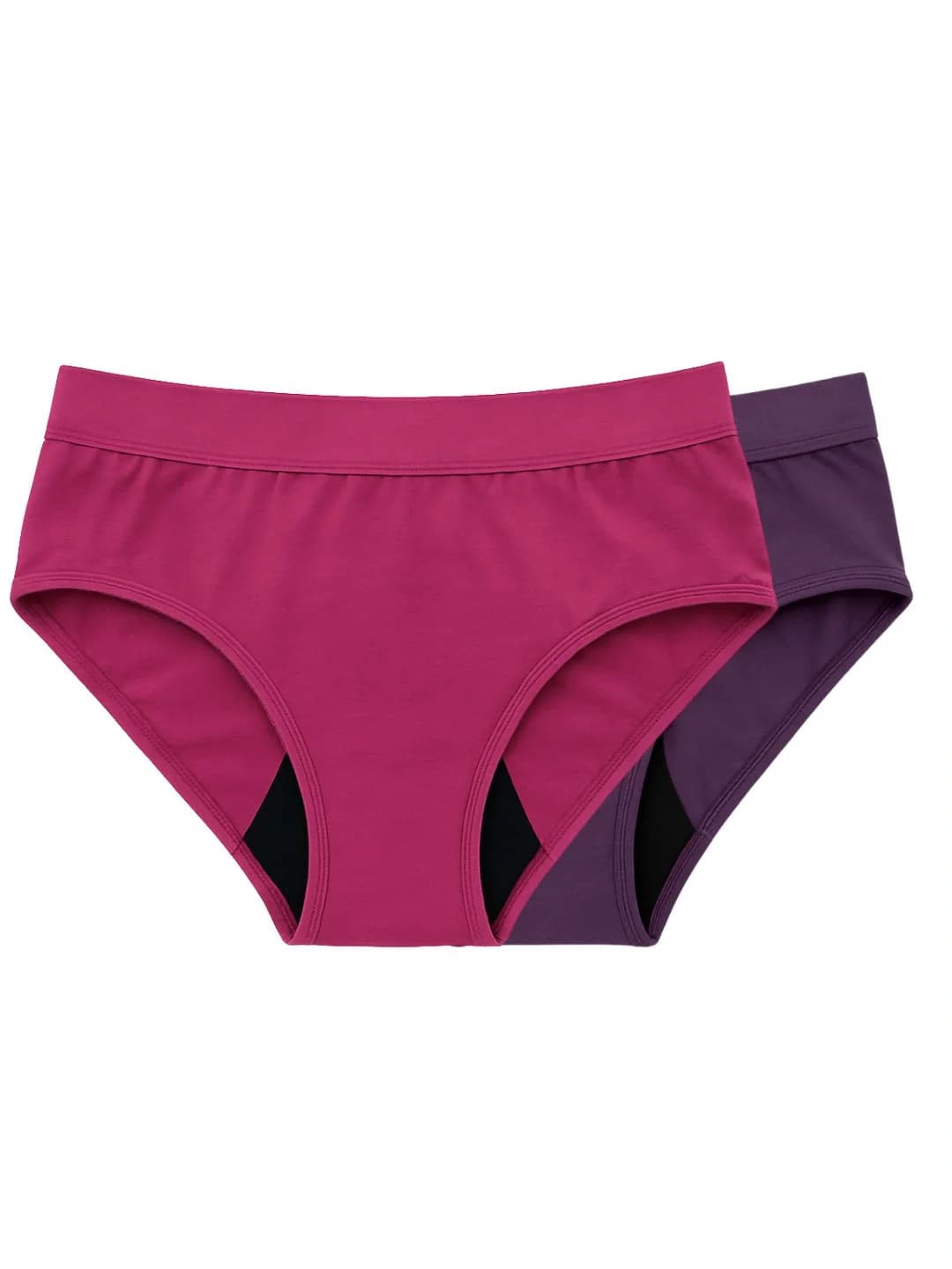 Bamboo Fabric Adult Women Diaper - Antibacterial Hygienic Comfort - Pack of 2
