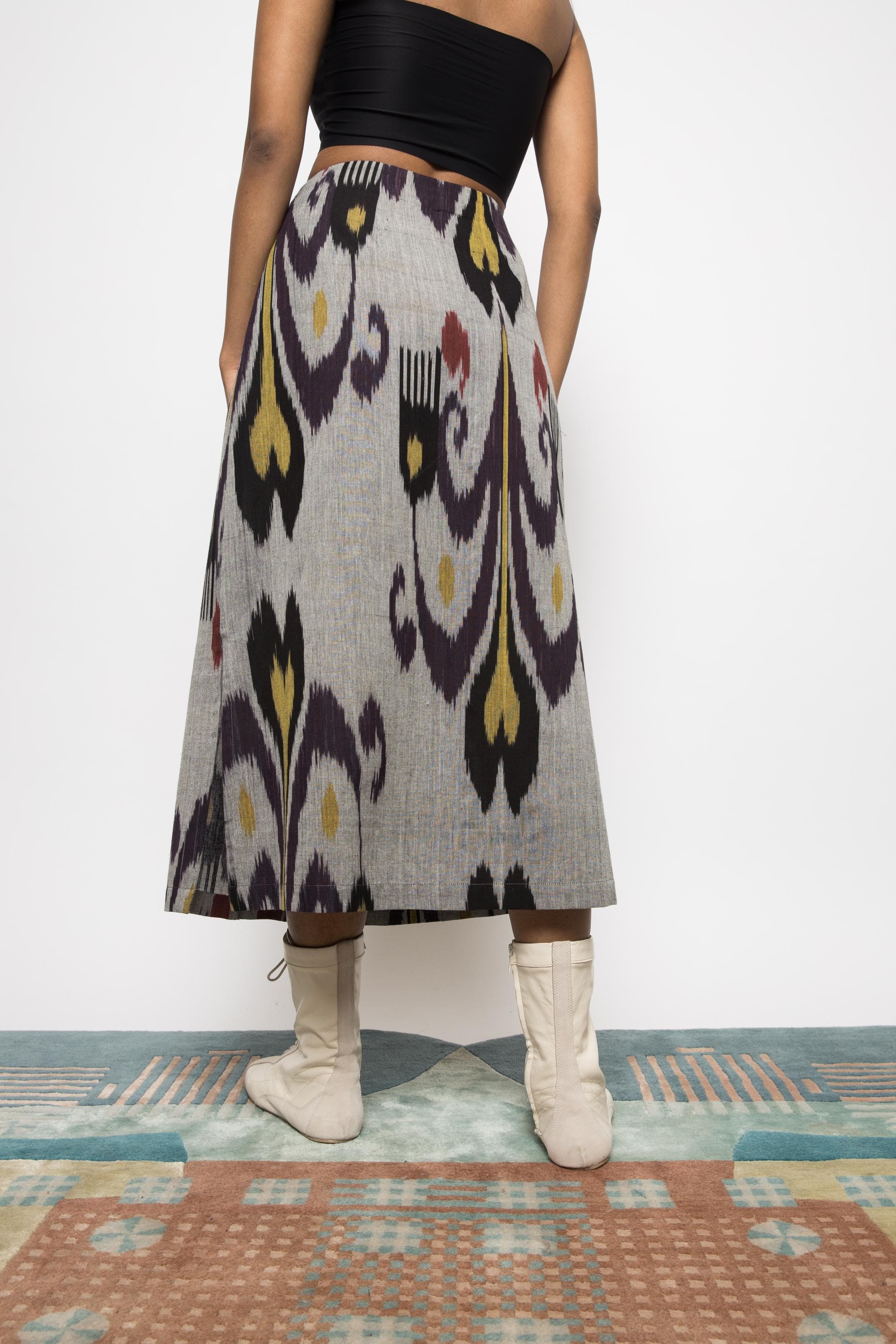 Women's Pleated Skirt - Cotton