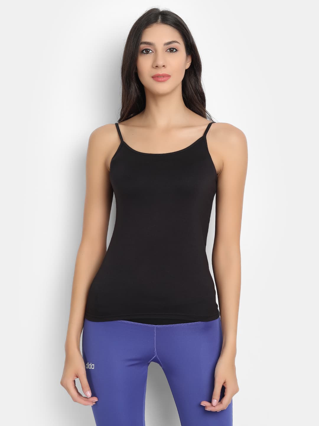 Bamboo Fabric Camisole Soft and Breathable - Black