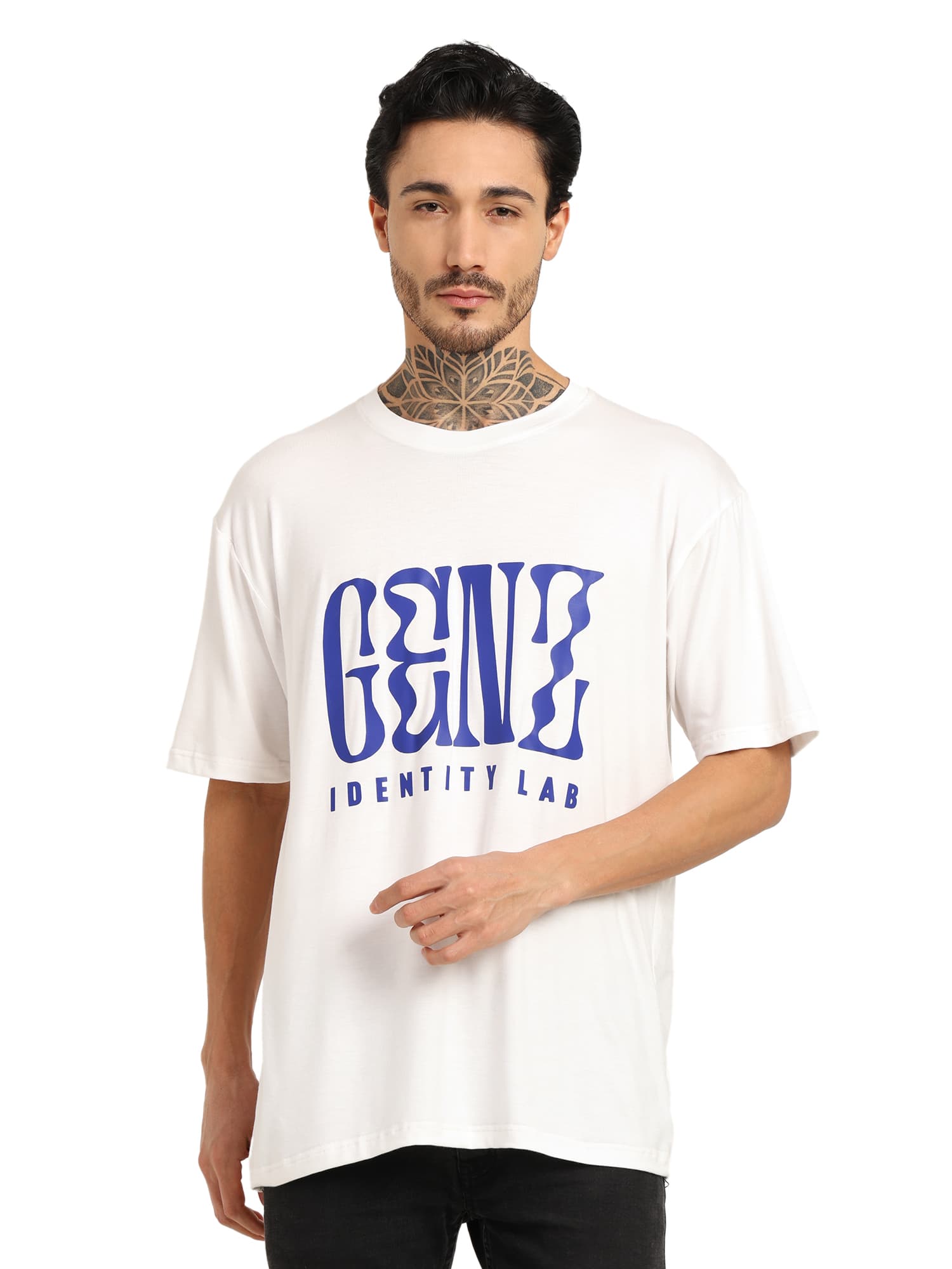 Men Oversized Bamboo T-Shirt | Gen Z Streetwear | GenZ Identity Lab