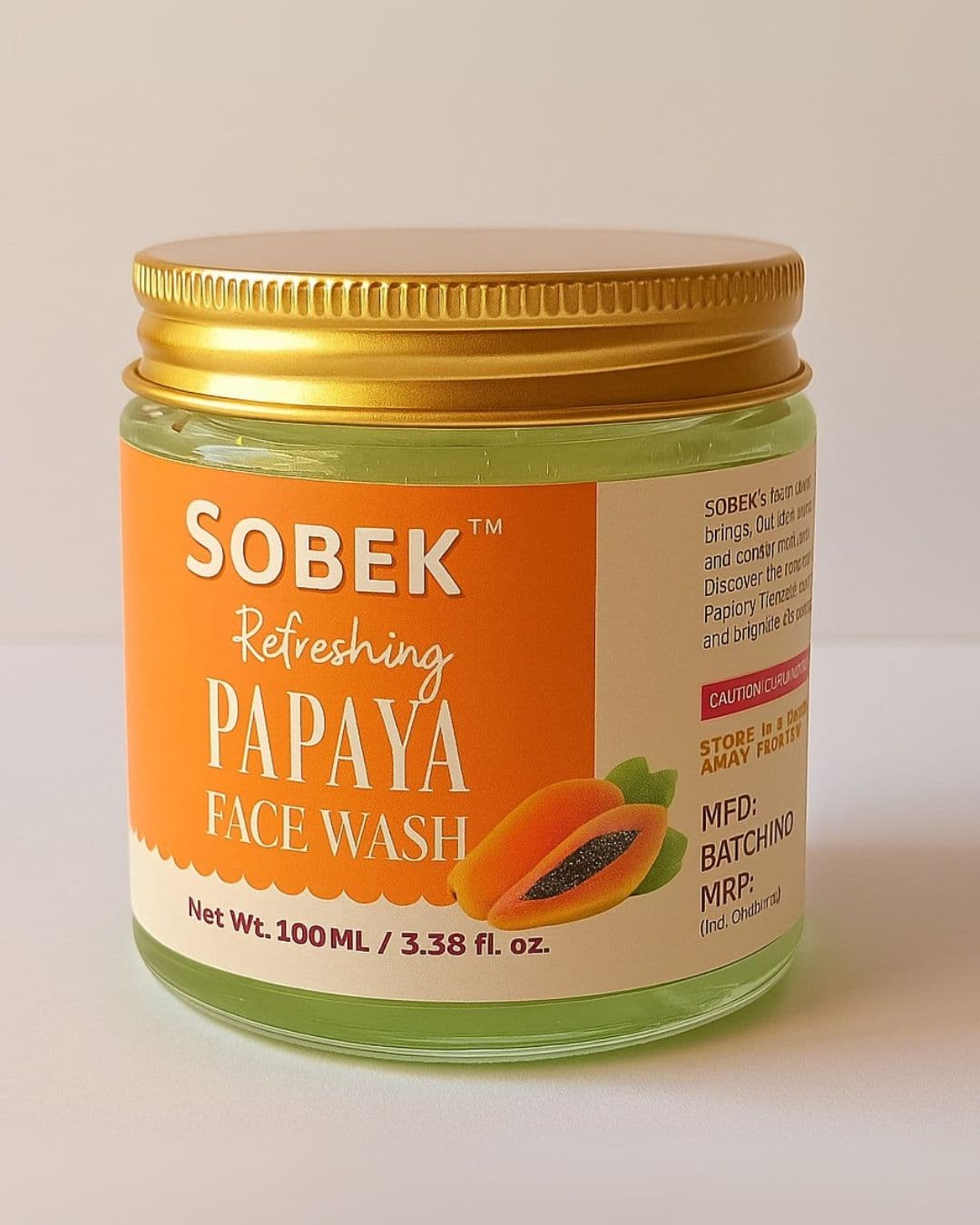  Papaya Splash | Face Wash (100ml)