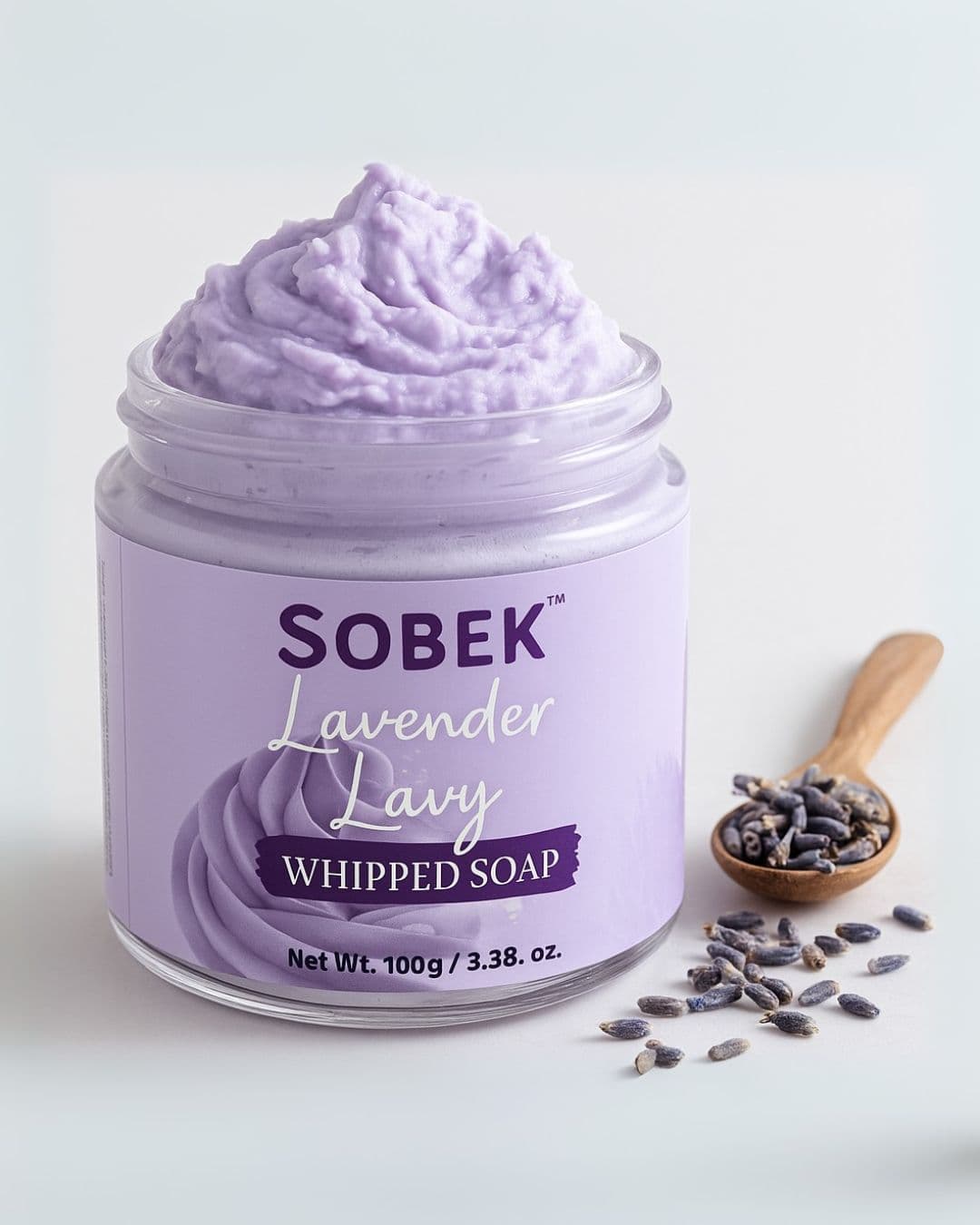  Lavender Lavy Purple | Whipped Cream Soap (100g)