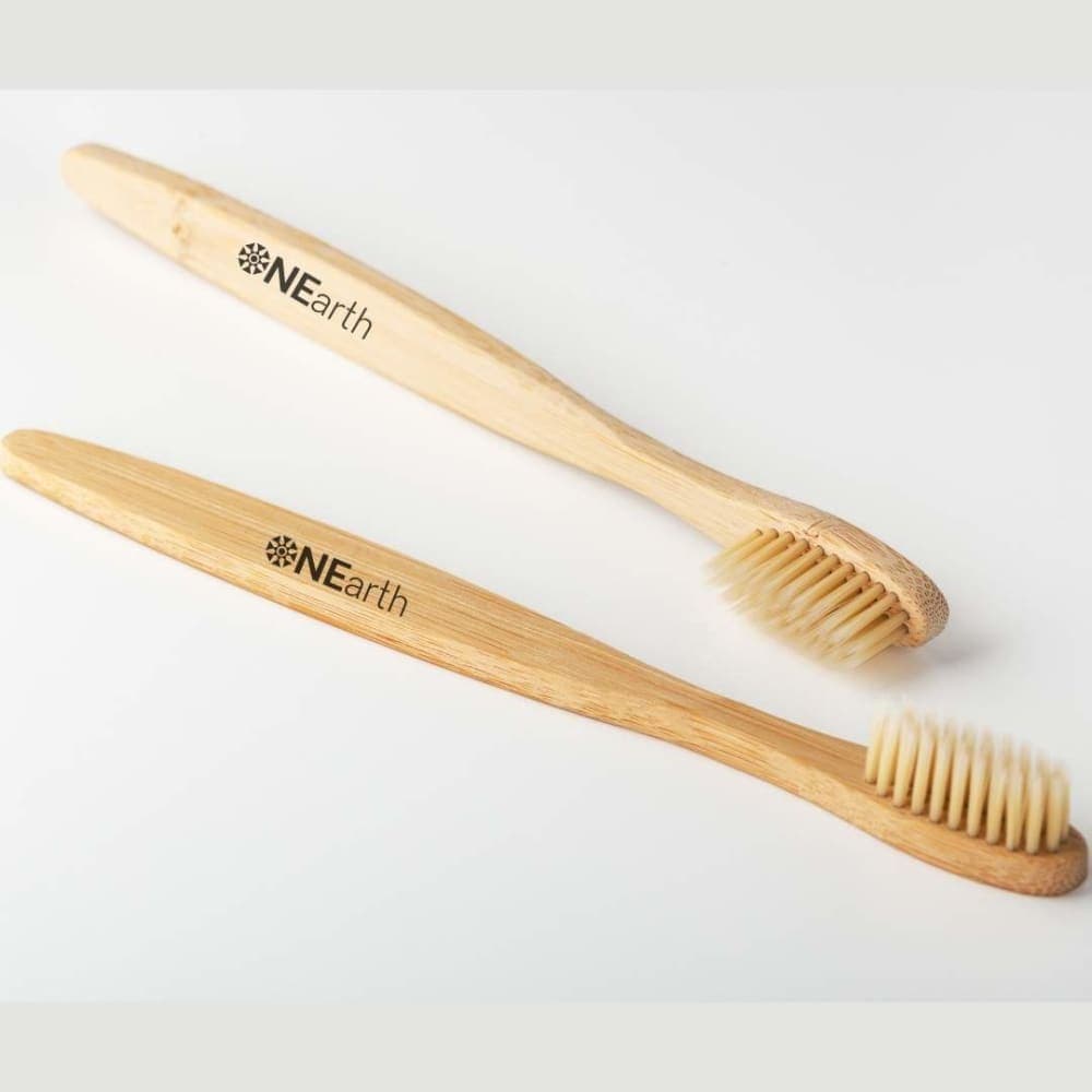 Bamboo Toothbrush Pack of 2 | Eco-Friendly Biodegradable Toothbrush